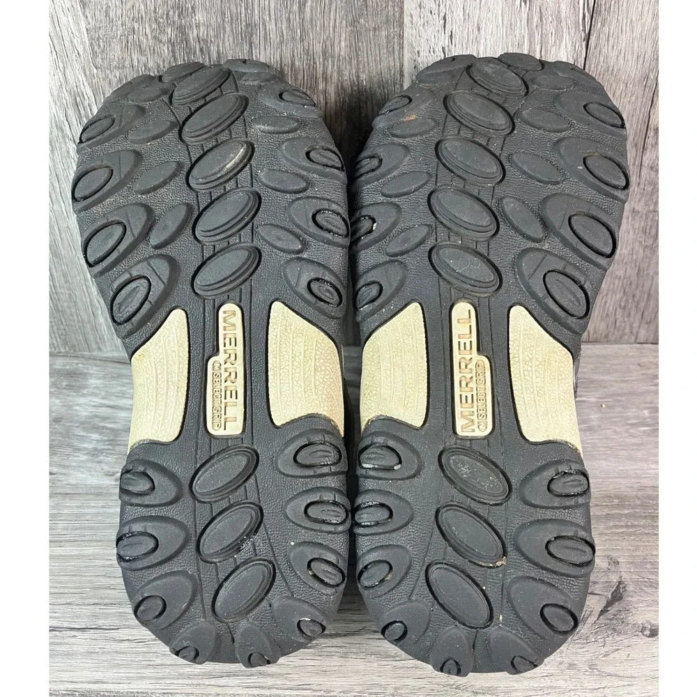 Merrell Hydro Hiker Kids Grey Blue Yellow Water Hiking Sandals MK262022 Size 12M